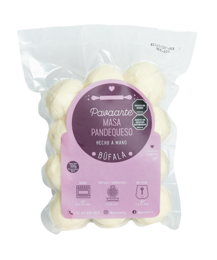 MASA PANDEQUESO PORCIONADA BUFALA PAVAARTE