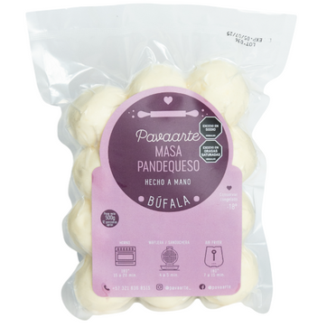 Imagen del producto MASA PANDEQUESO PORCIONADA BUFALA PAVAARTE