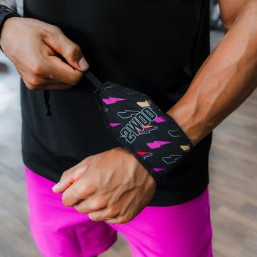 MUÑEQUERAS FIJAS RAYOS COLORES  - imagen 1