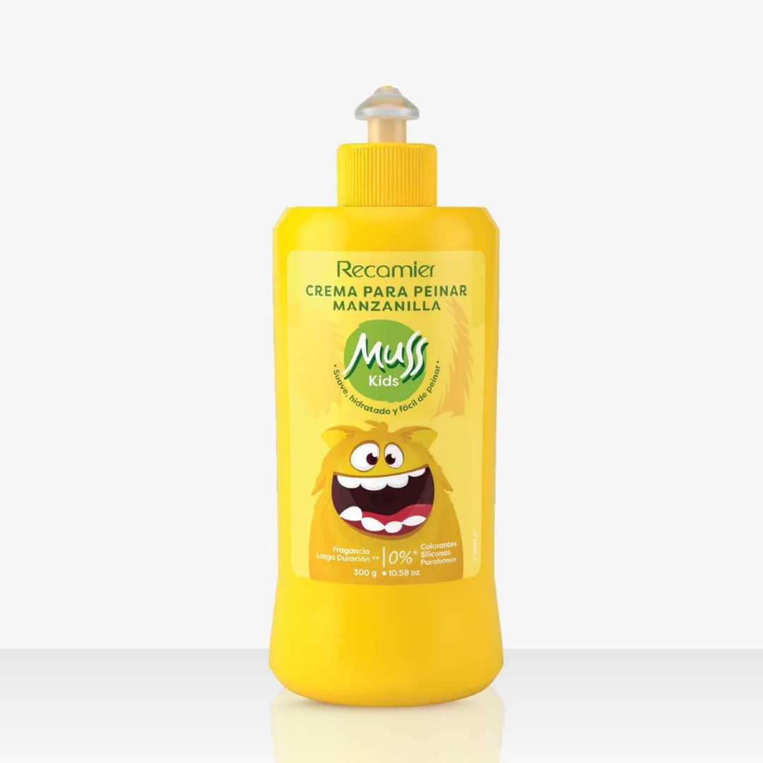 CREMA PARA PEINAR MUSS  MANZANILLA X 300ML