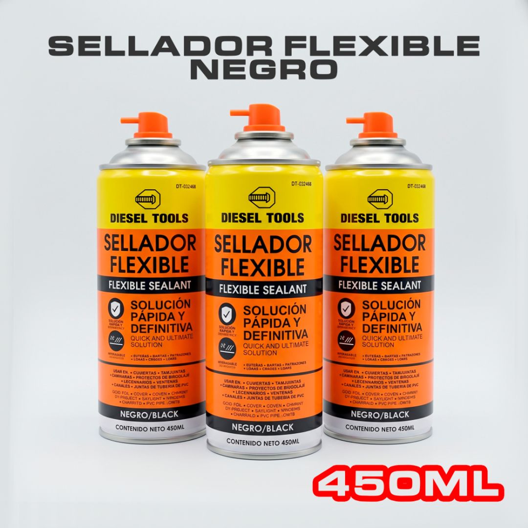 SELLADOR FLEXIBLE NEGRO 450ML