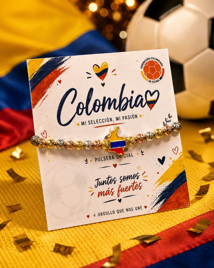 Pulsera oficial selección Colombia 