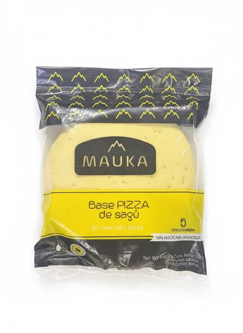 BASE PIZZA SAGU MAUKA VEGANO X 250GR