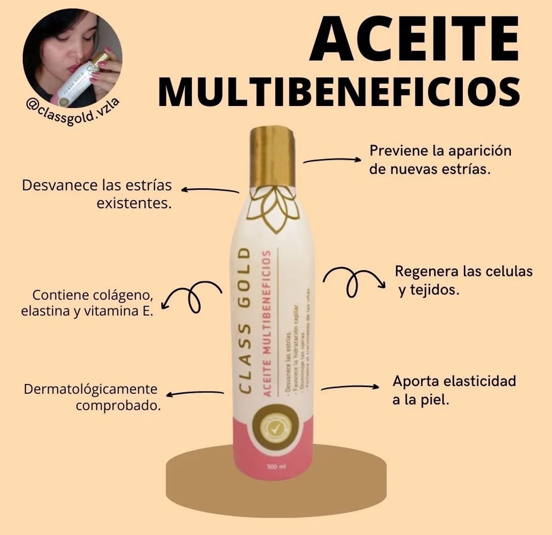 Aceite Multibeneficios classgold 