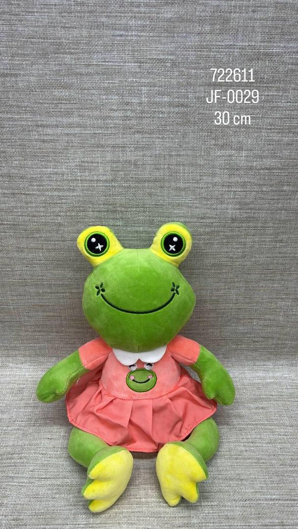 RANA CON VESTIDO 30 CM