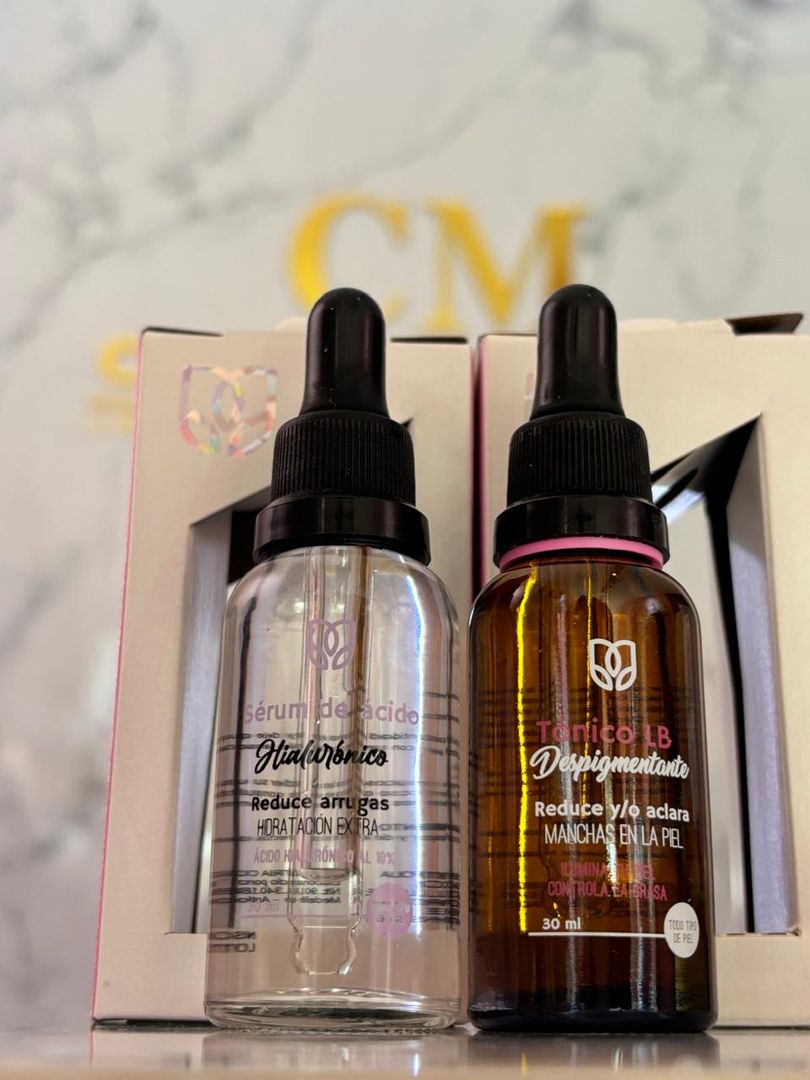 Kit facial Lb, Tónico + Acido Hialurónico
