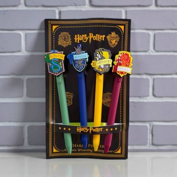 Imagen del producto Paquete de 4 Esferos Harry Potter 