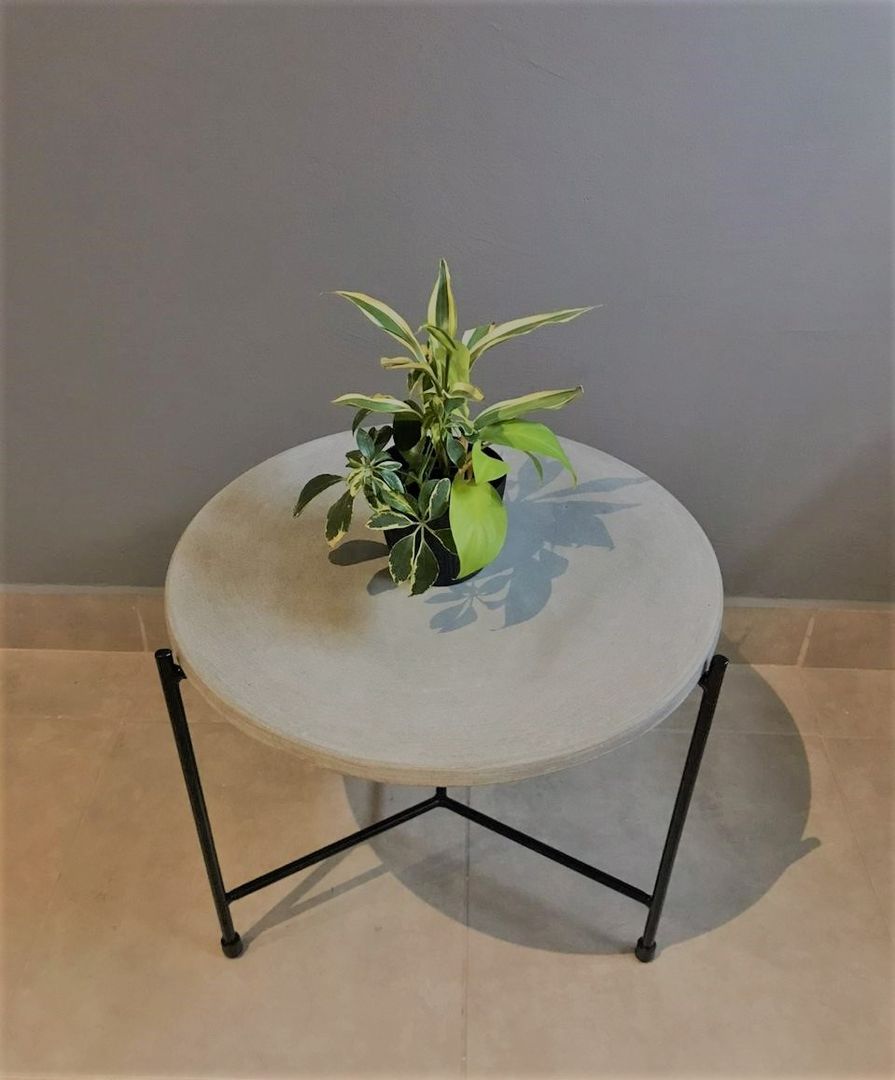 Mesa auxiliar Concreto