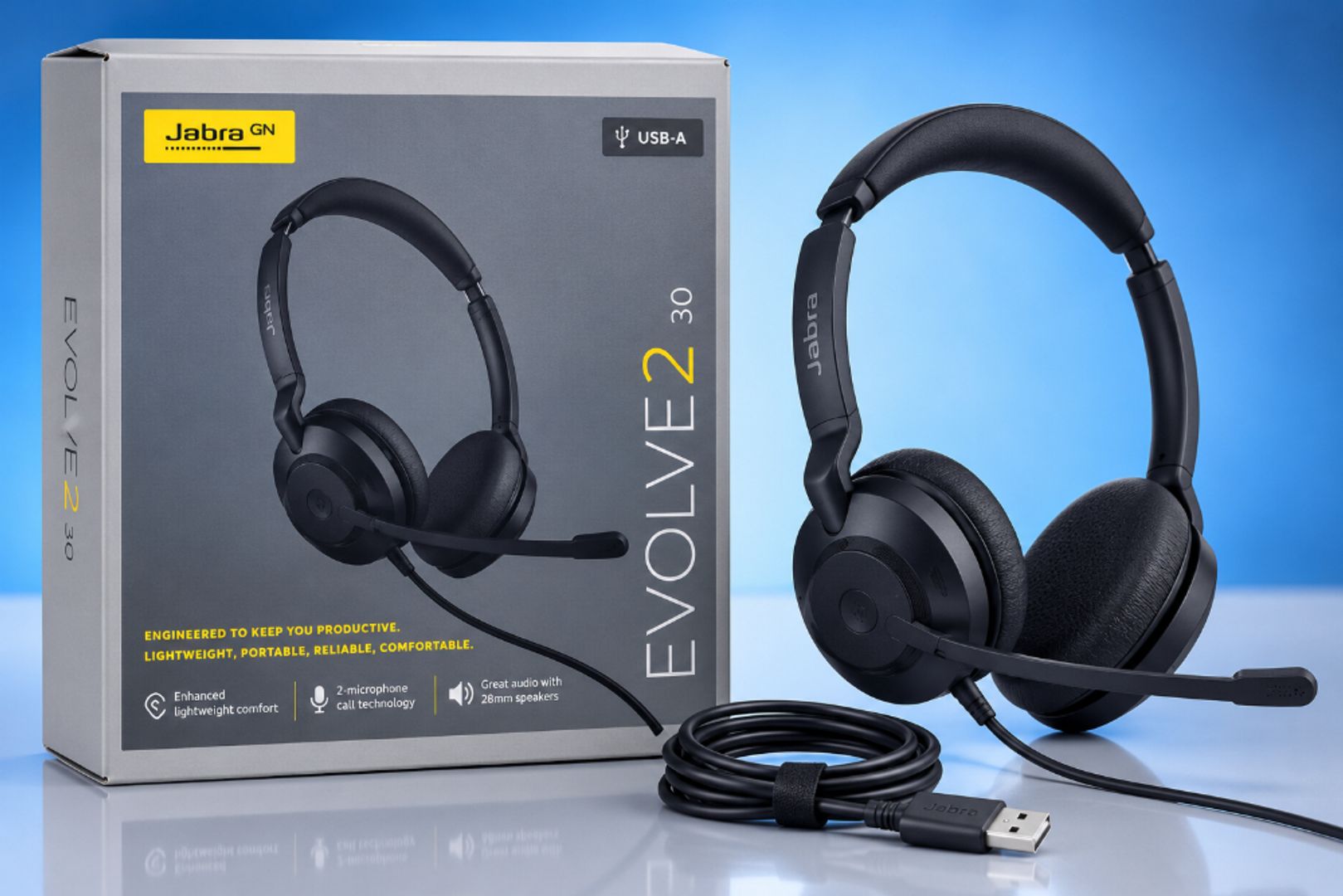 Diadema Jabra Evolve2 30 USB-A 