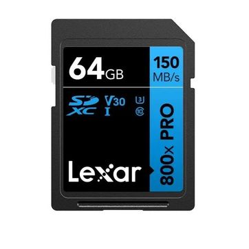 Memoria SD Lexar 64GB 800x Pro - imagen 1