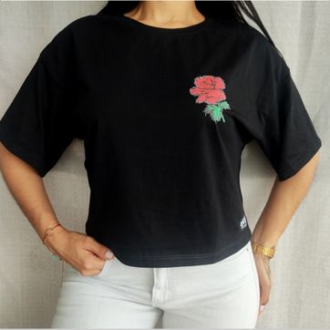 Over Size Croptop Dama - imagen 1