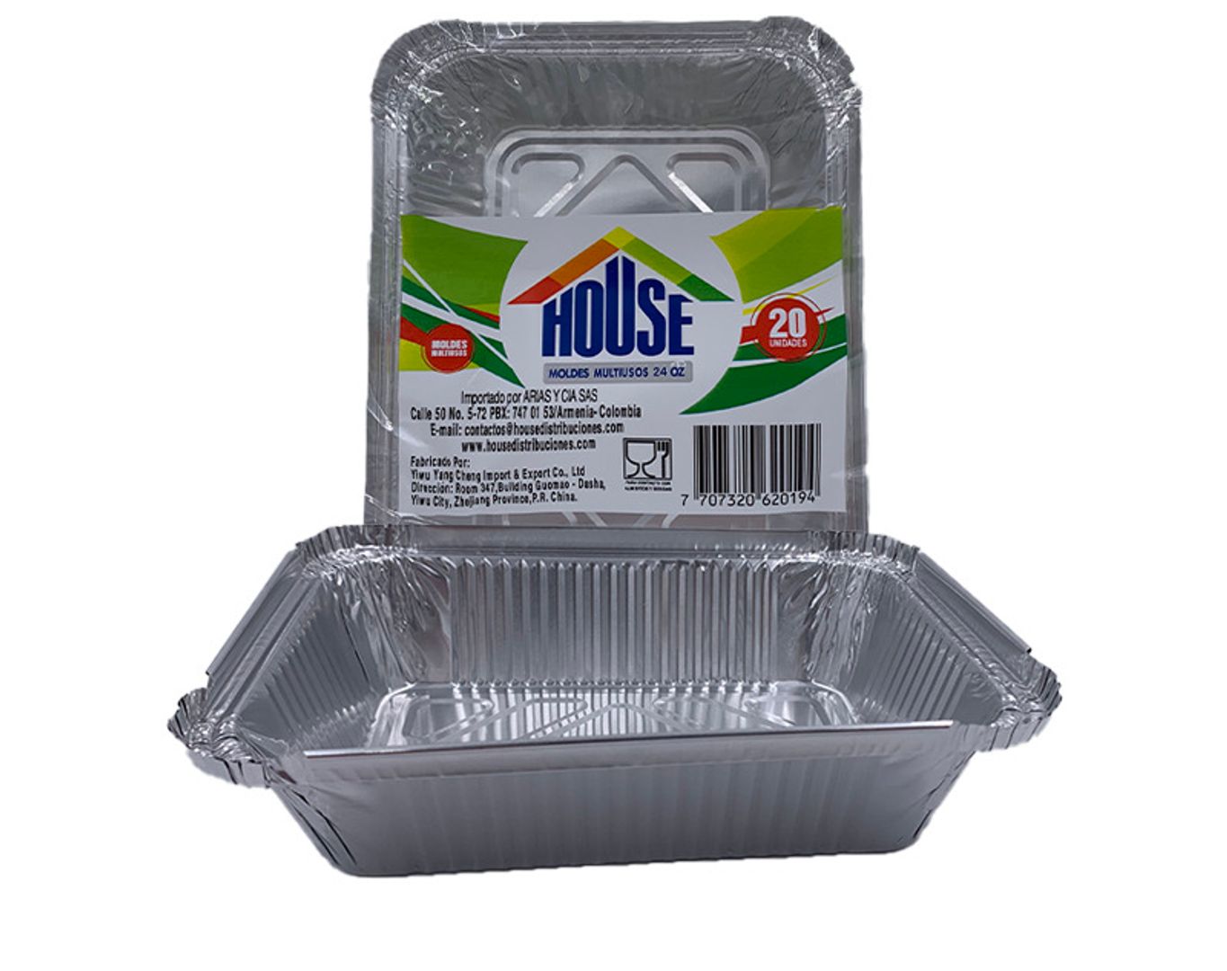 MOLDE LASAGÑA 24OZ HOUSE