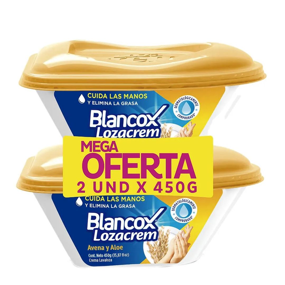 BLANCOX LOZACREAM AVENA*2*450G