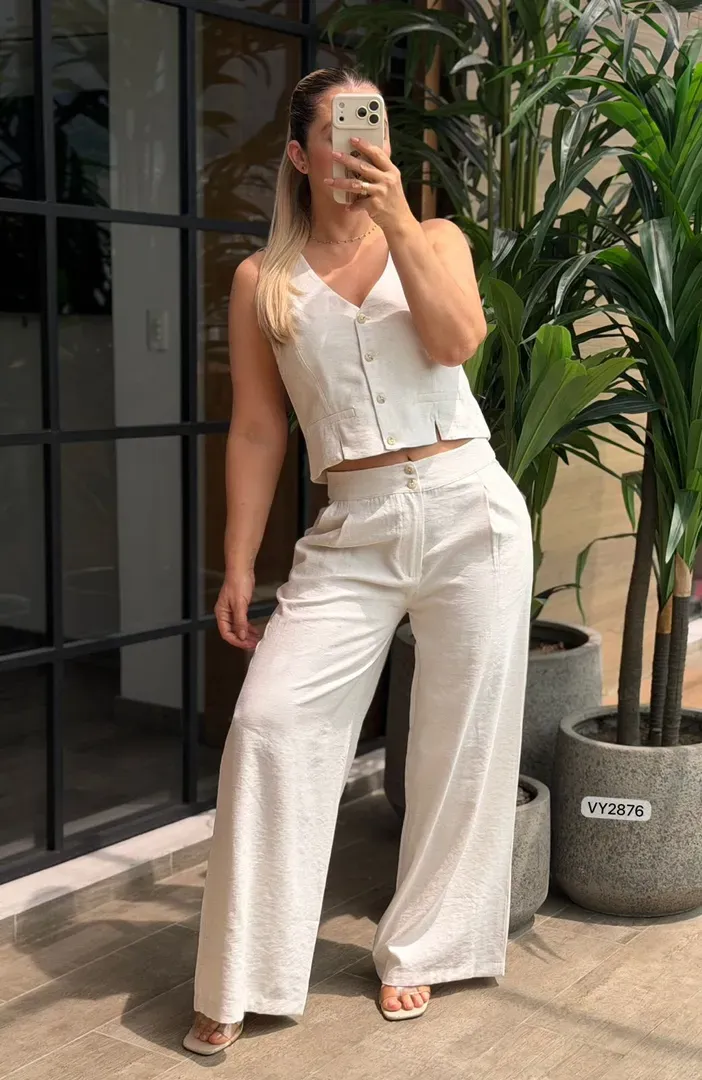Conjunto chaleco + pantalón 