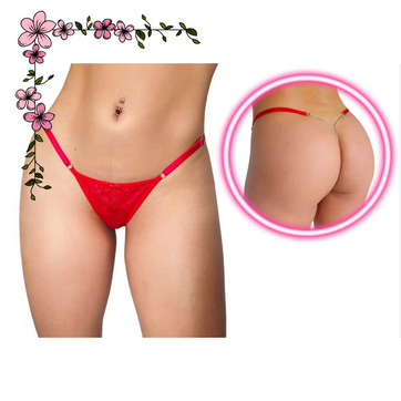 Tanga hilo encaje Cadena trasera  - imagen 1