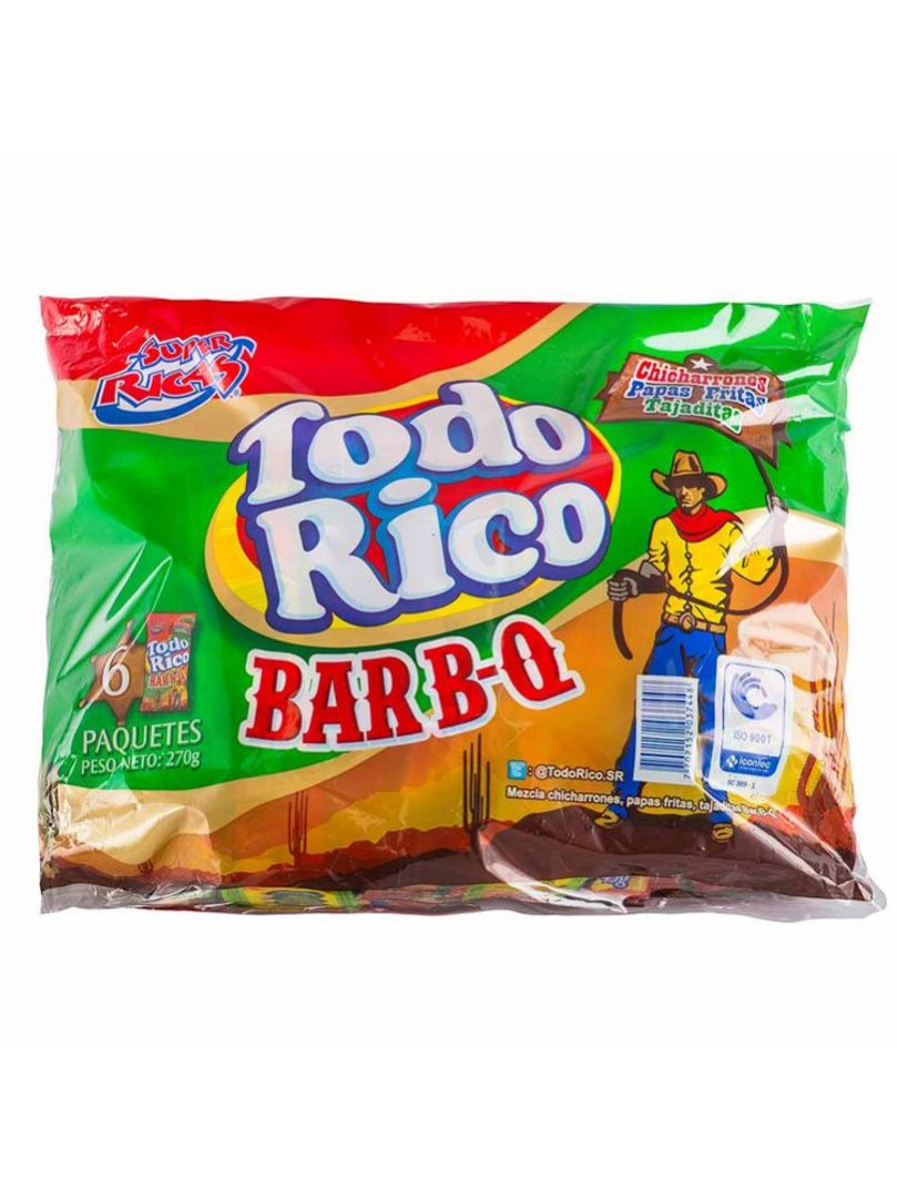 .TODO RICO BBQ*8 SUPER RICAS