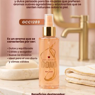 Imagen del producto Splash con pheromonas Radiant x 125ml