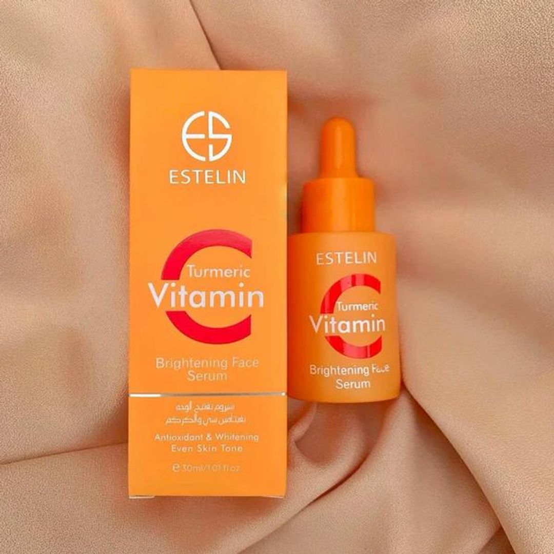 SERUM FACIAL DE VITAMINA C Y TURMERIC ESTELIN