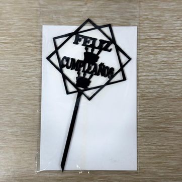 Imagen del producto 000 TOPPER PEQUEÑO "FELIZ CUMPLEAÑOS"