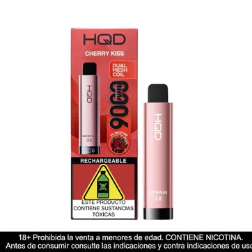 Imagen del producto Hqd Cuvie Plus 2.0 Cherry Kiss 9.000 Puffs
