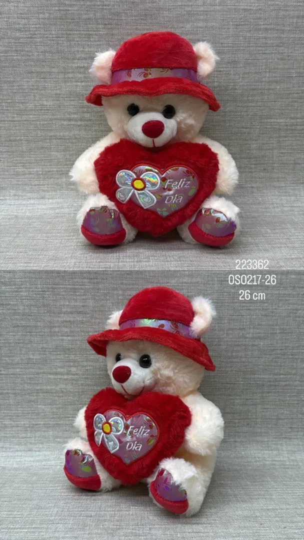 OSO CON PAVA DE 21 CM