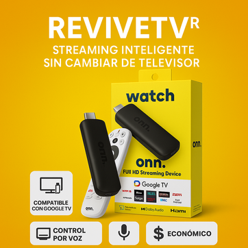 Imagen del producto ReviveTV® SINTONIZADOR DE SEÑAL WATCH OM
