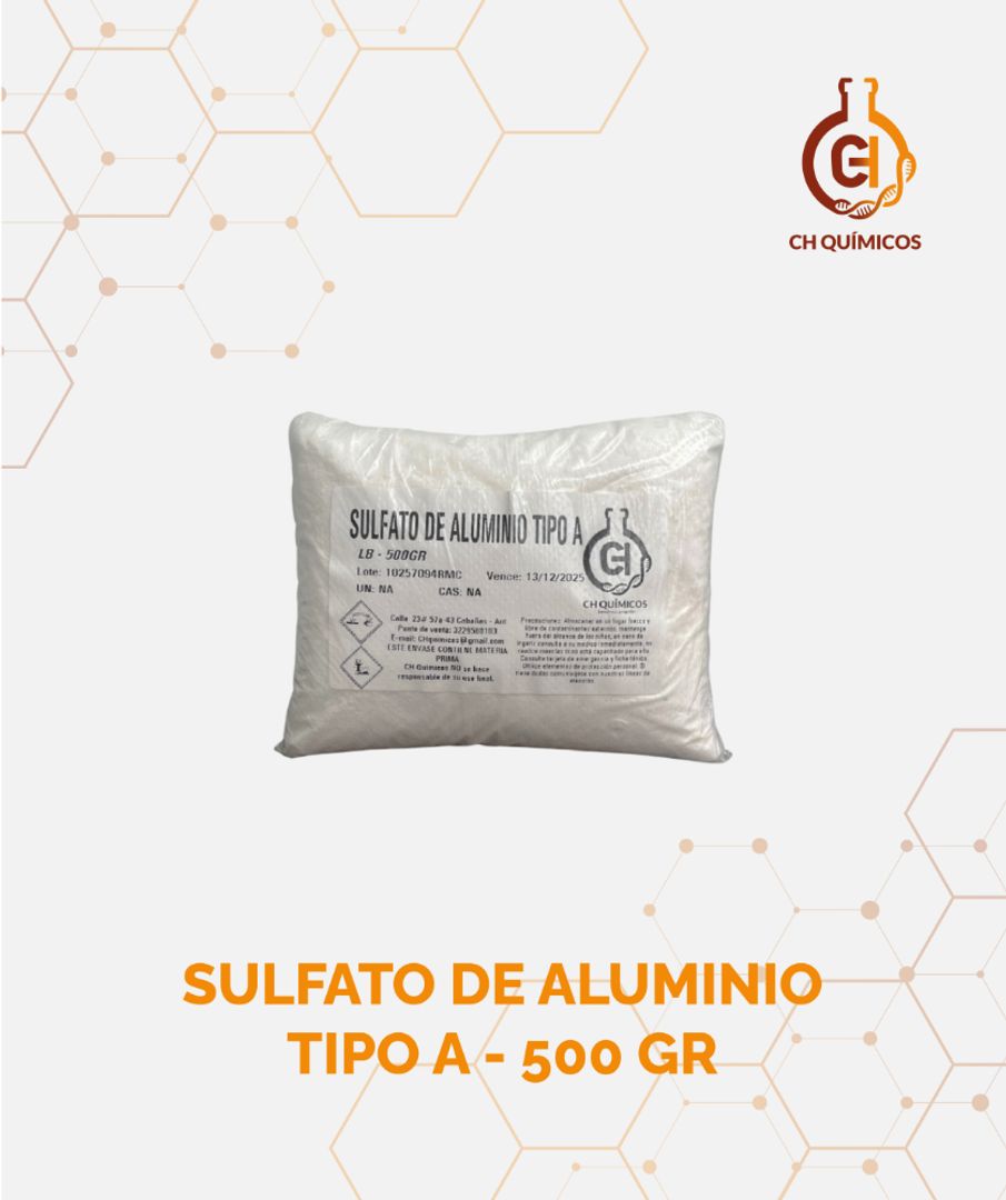 SULFATO DE ALUMINIO 1 LIBRA
