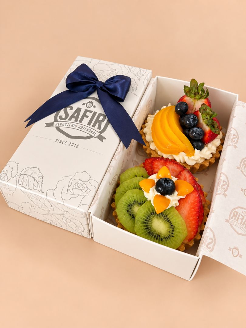 CAJA X 2 TARTALETAS DULCES