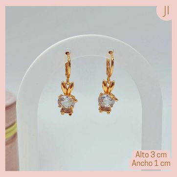 Imagen del producto Candongas Catalán Conejos Rodio 