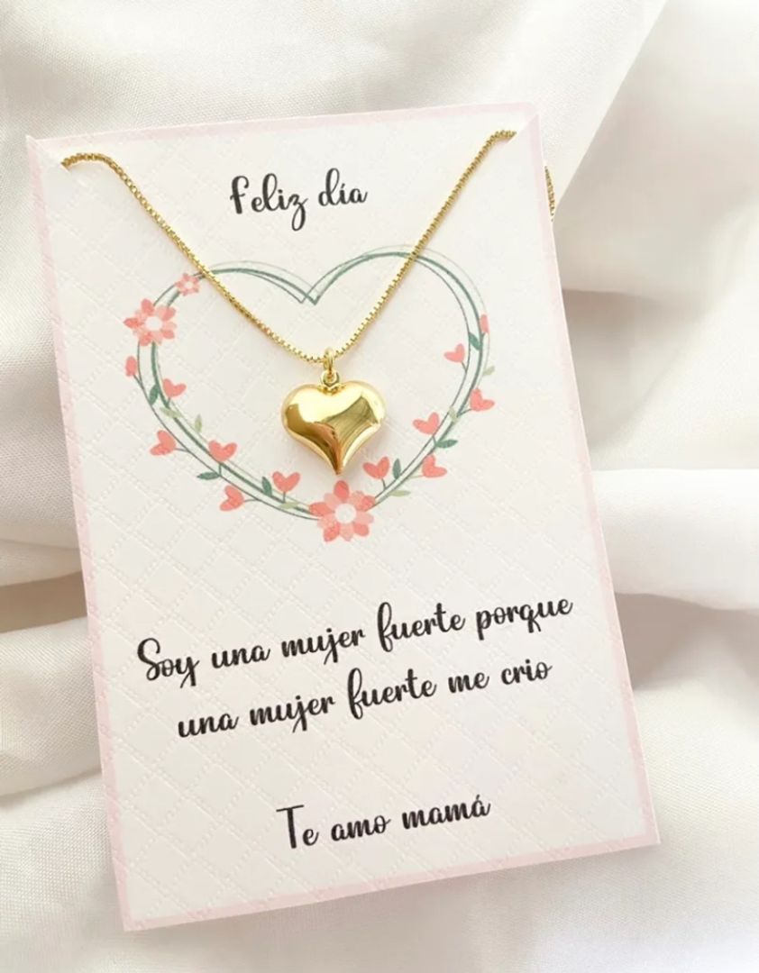 CADENITA CORAZÓN MAMÁ 