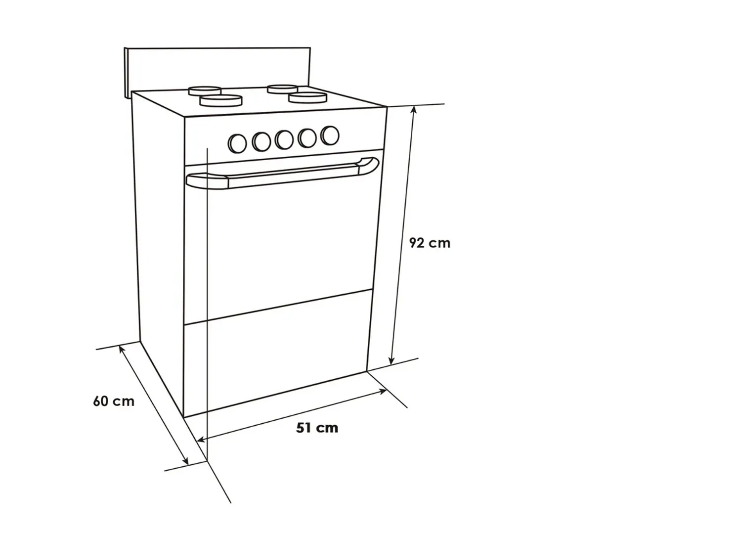 EST ABBA 51 HORNO EE FULL VIDRIO