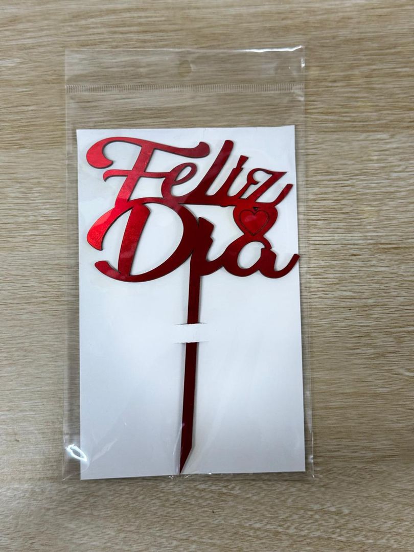 000 TOPPER MEDIANO "FELIZ DÌA"