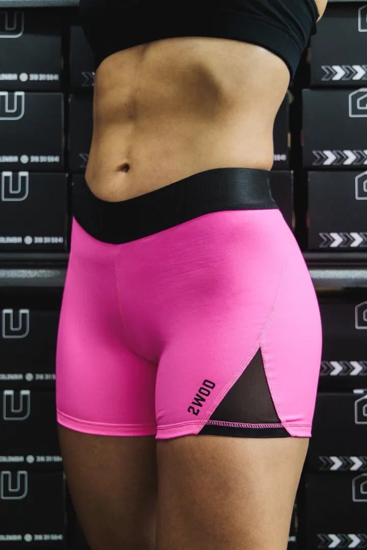 BOOTY SHORT E. VIRUS FUCSIA NEON
