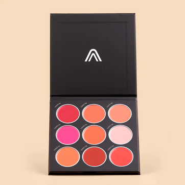PALETA DE RUBORES EN CREMA x9 CREAMY CHEEKS ATENEA - imagen 1