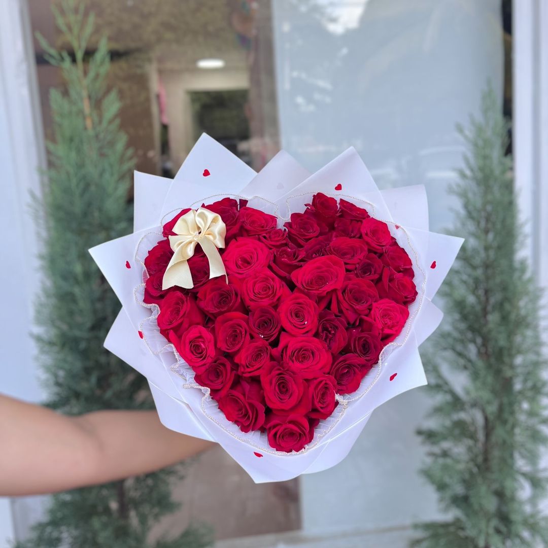 Ref.x50 Rosas corazon
