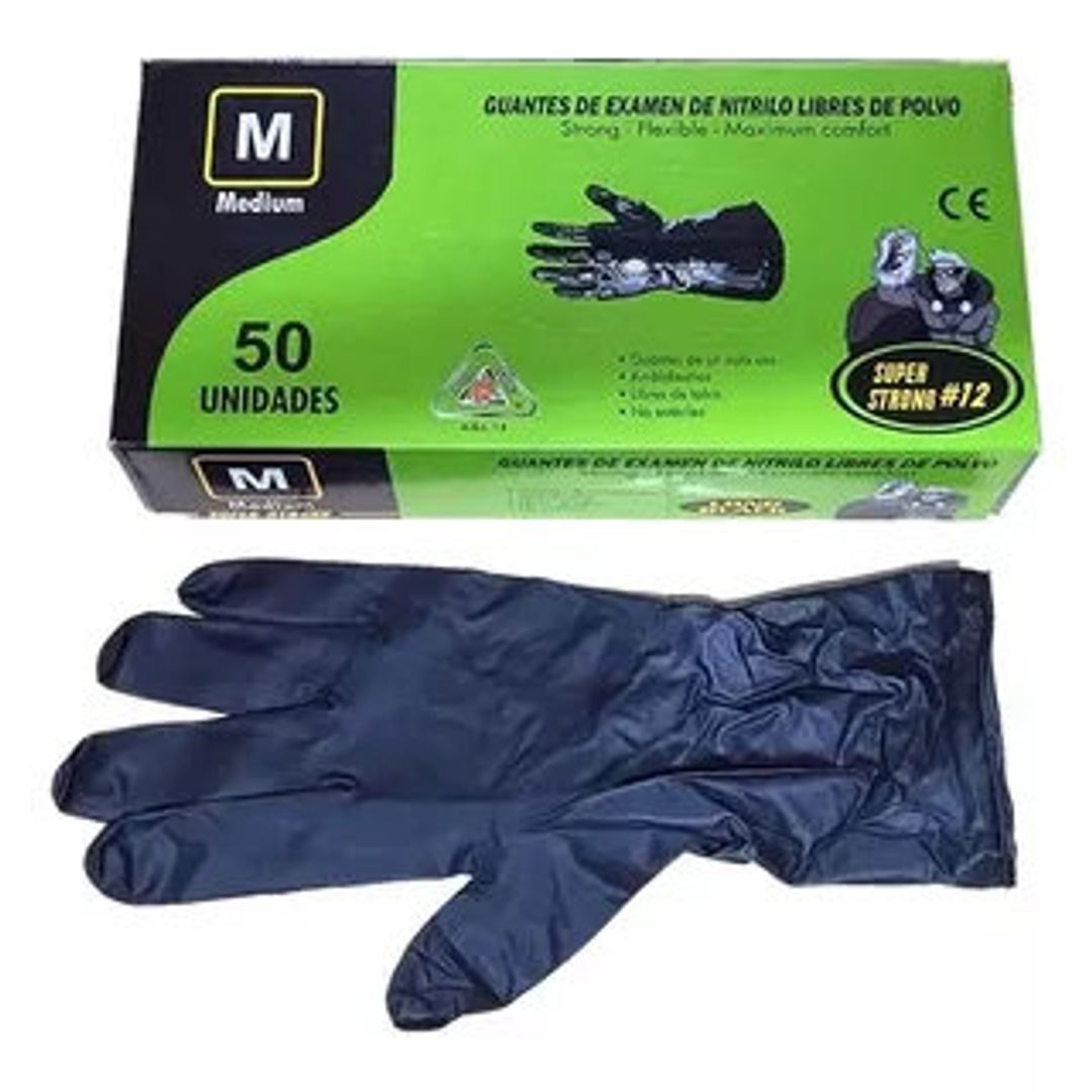 .CAJA GUANTES NITRILO*50 PARES