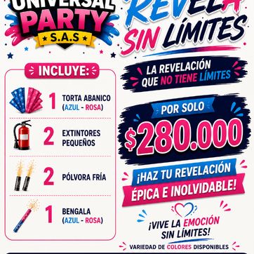COMBO # 4 REVELA SIN LÍMITES  - imagen 1