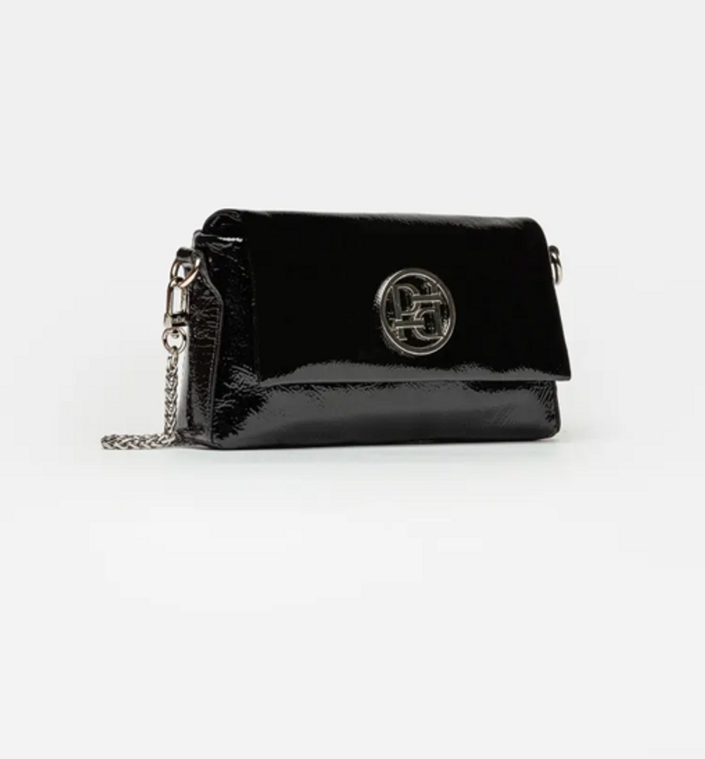 CARTERA BLOOM CHAROL NEGRO