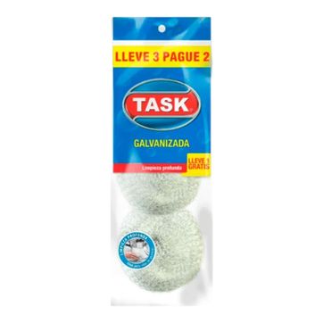 Imagen del producto A. ESPONJA GALVANIZADA TASK PRECIO ESPECIAL X 3 UND