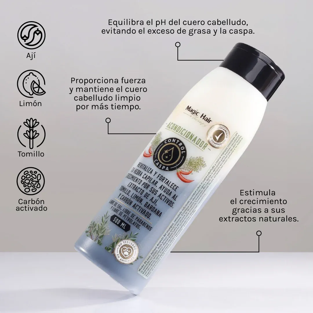 Acondicionador control caspa 