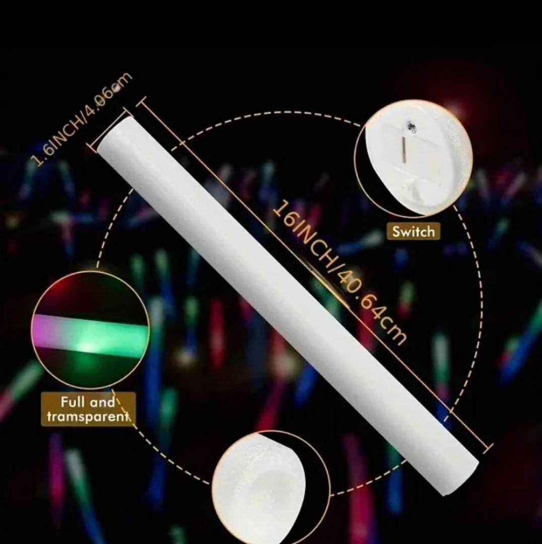 bara de espuma luz led 