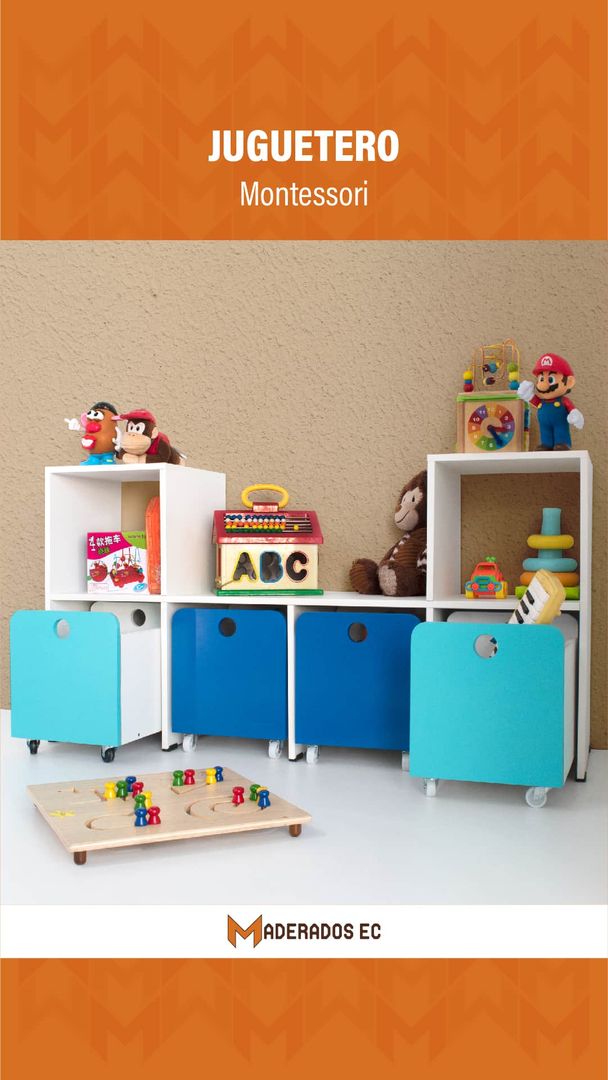 Juguetero - modelo Montessori