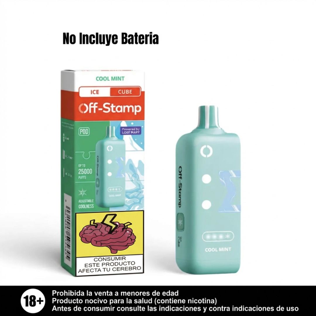 Pod Off Stamp Cool Mint 35.000 Puffs - Ice