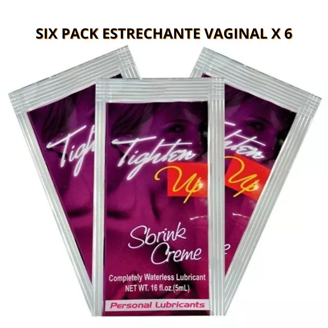 SIX PACK ESTRECHANTE VAGINAL X 6