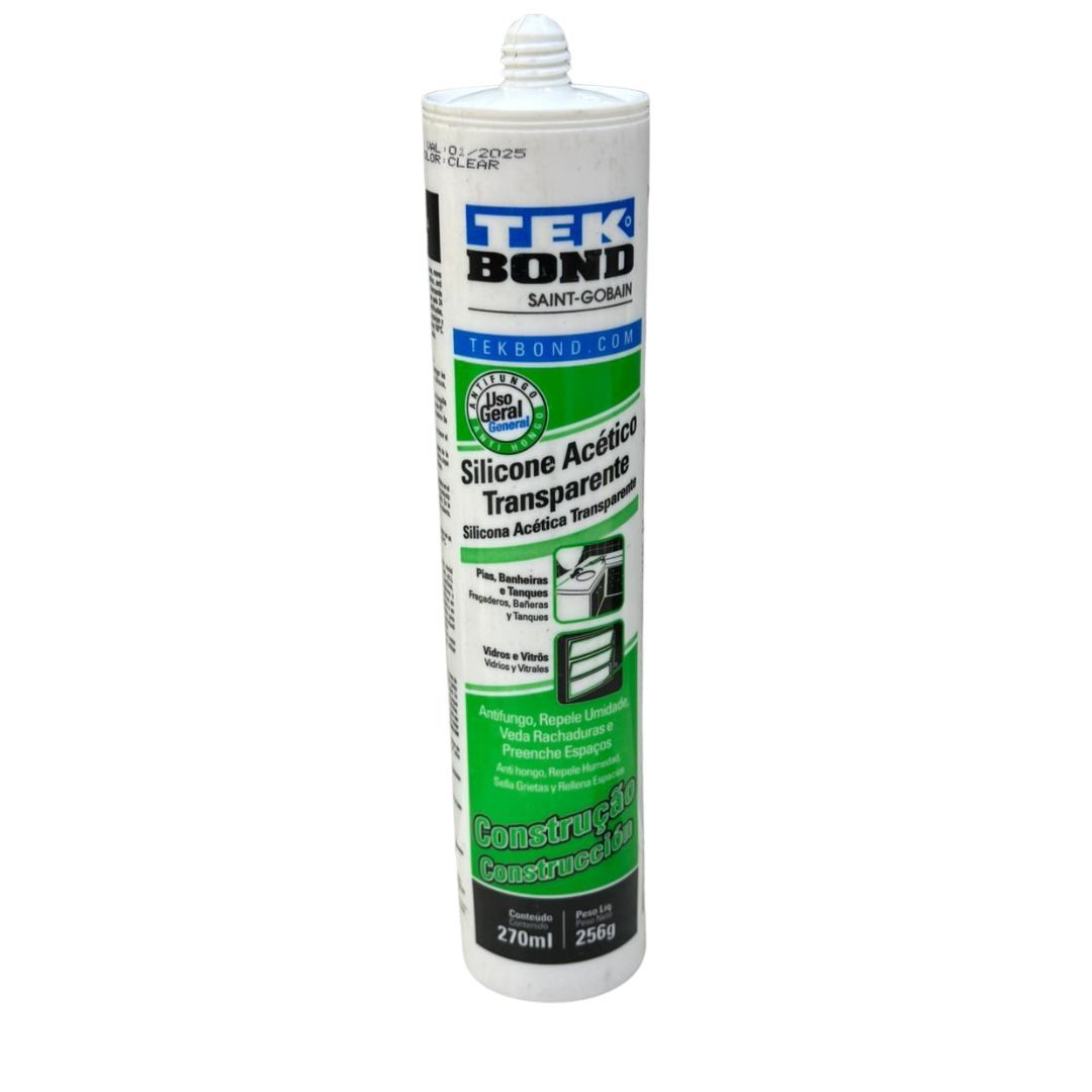 SILICONA TEKBOND TRANSPARENTE 270ML