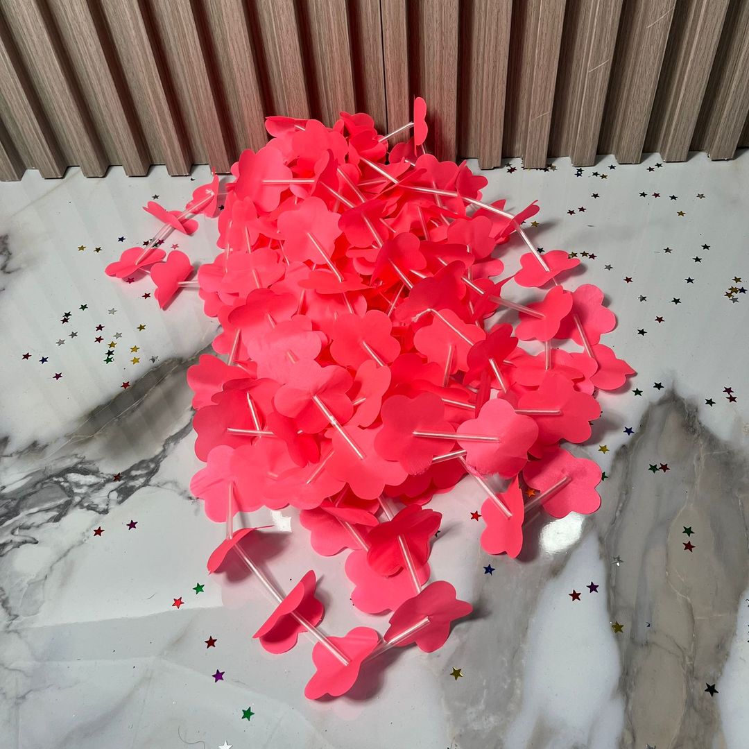 COLLAR PARA FIESTA DE TELA X 12 UNIDADES 