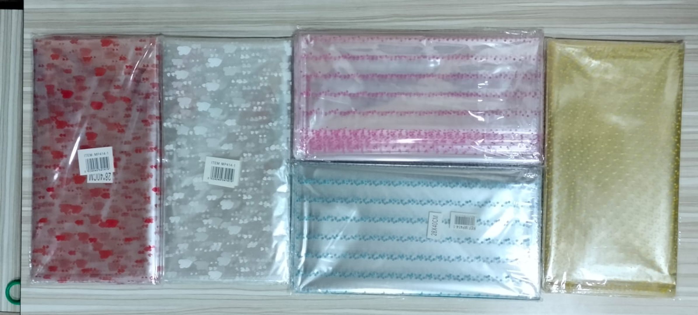 BOLSA CELOFAN 28X40 PAQUETE X100