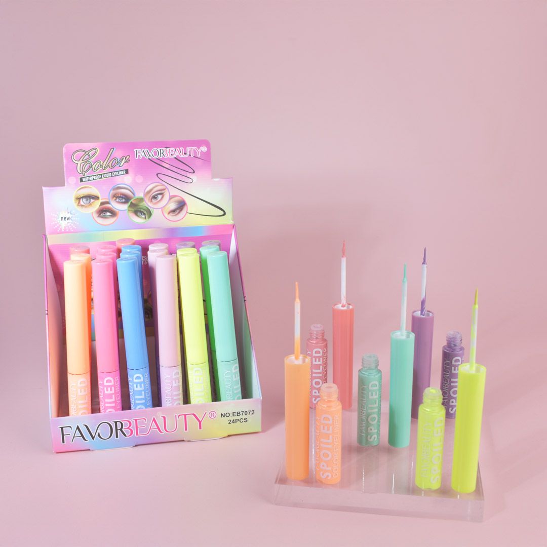 Delineador De Ojos Con Color