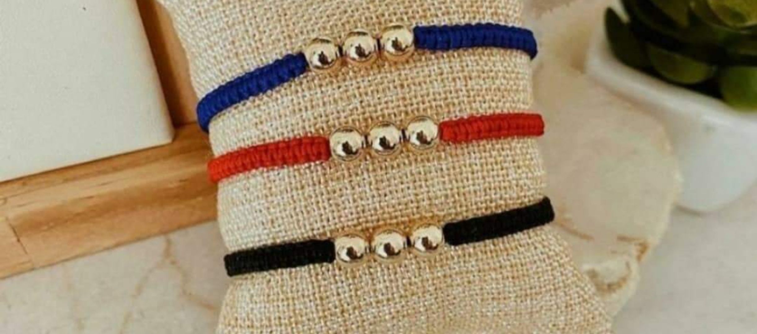 Par pulseras balin 6mm liso