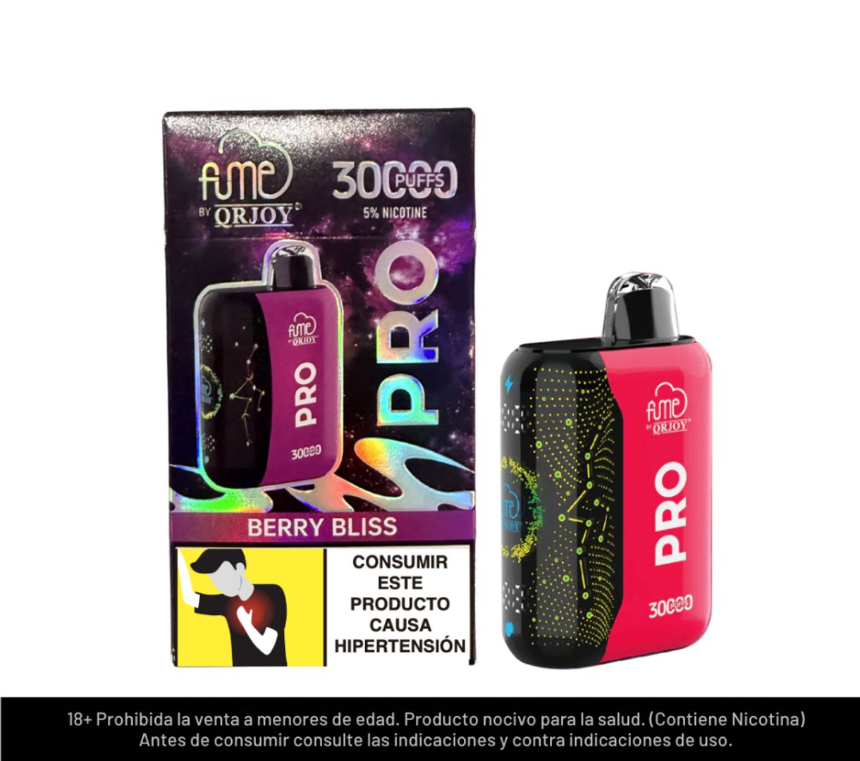Fume Pro Berry Bliss 30.000 Puffs